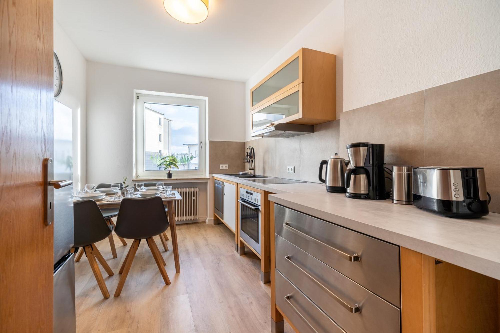 Cityapartment Wagner Mit Netlix Bielefeld Esterno foto