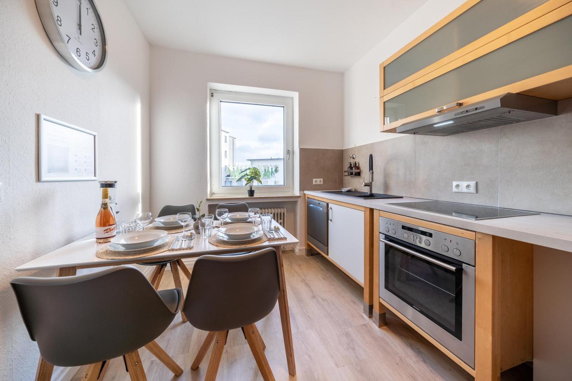 Cityapartment Wagner Mit Netlix Bielefeld Esterno foto